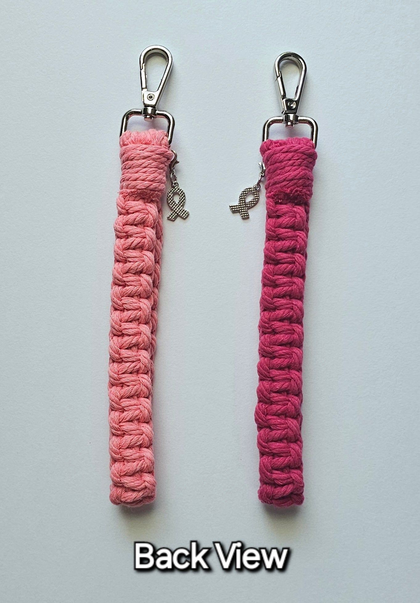 NEW! Breast Cancer Awareness Wristlet Keychain