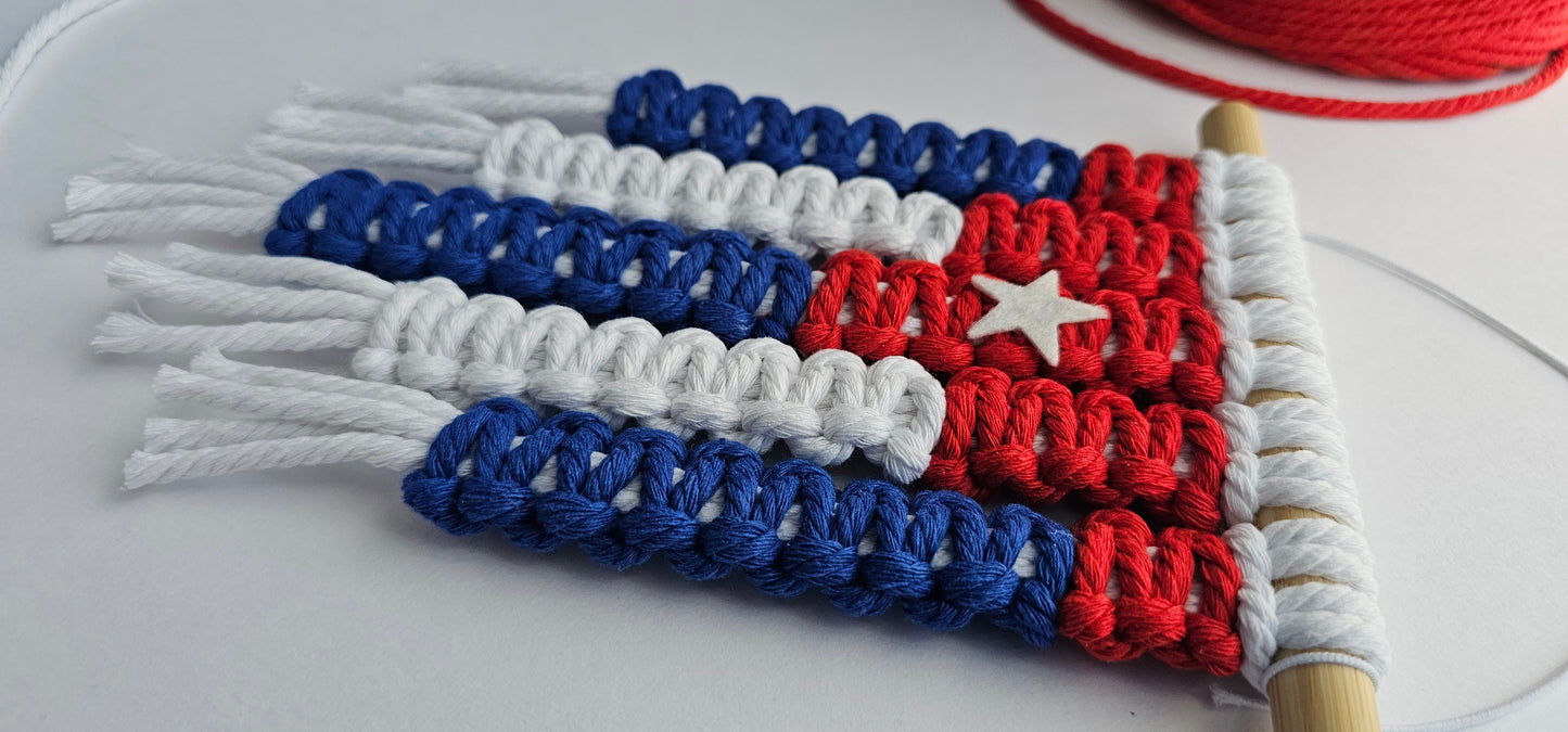 NEW! Flag Wall Hanging